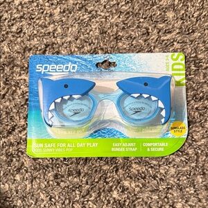 Speedo Kids Blue Shark Goggles